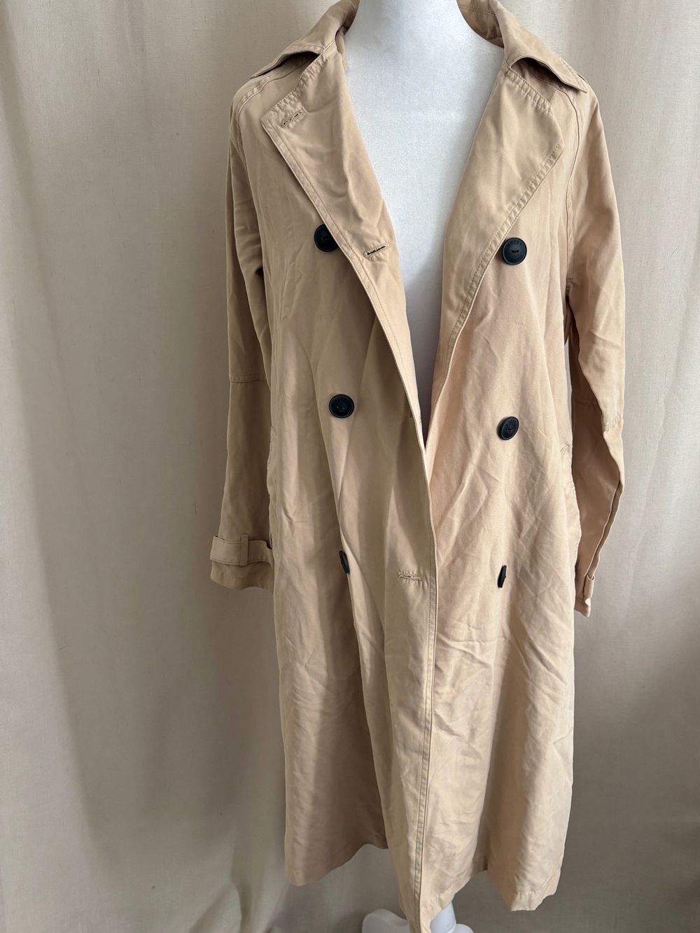 Noisy May Drapey Trench Coat — Size XS